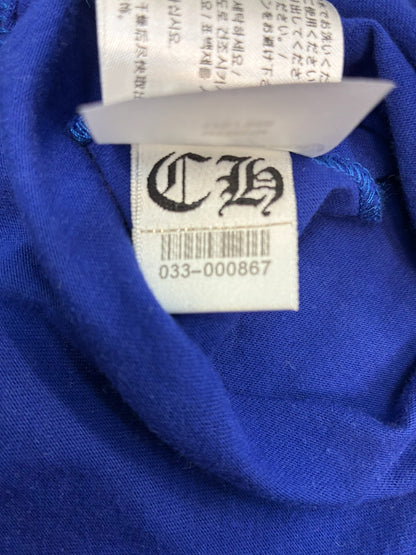 Chrome Hearts CH Indigo Blue Stars Long Sleeve T-Shirt
