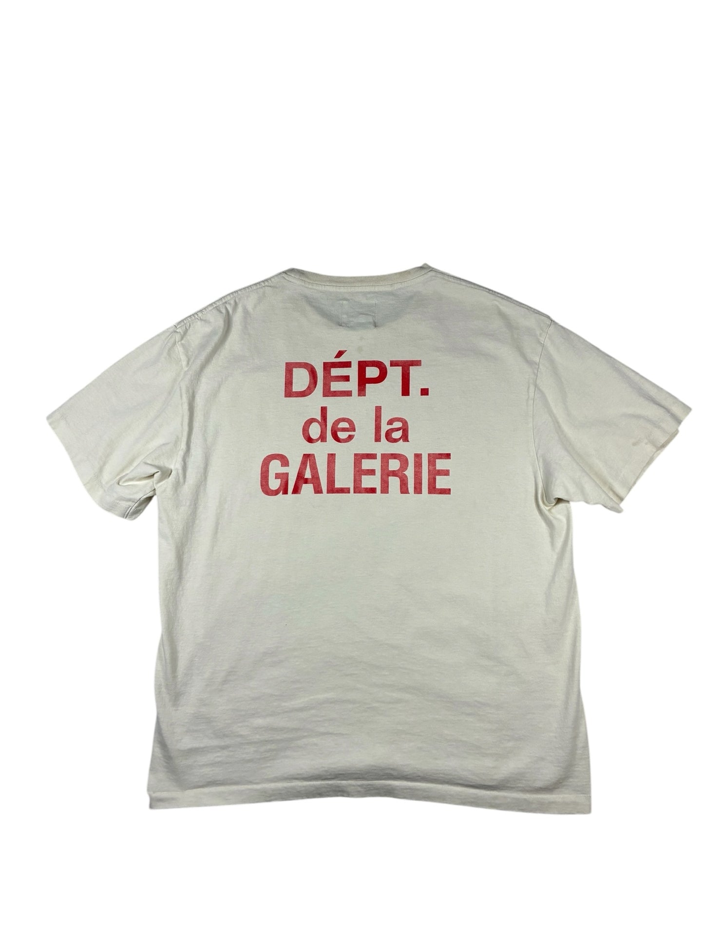 Gallery Dept Logo T-Shirt 'Cream'