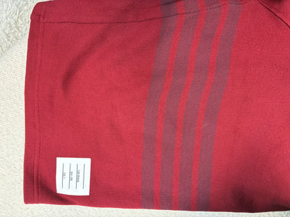 Thom Browne Classic 4-Bar Sweat Shorts Burgundy