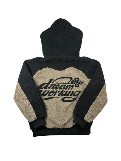 DW Wool Zip Hoodie (Brown)