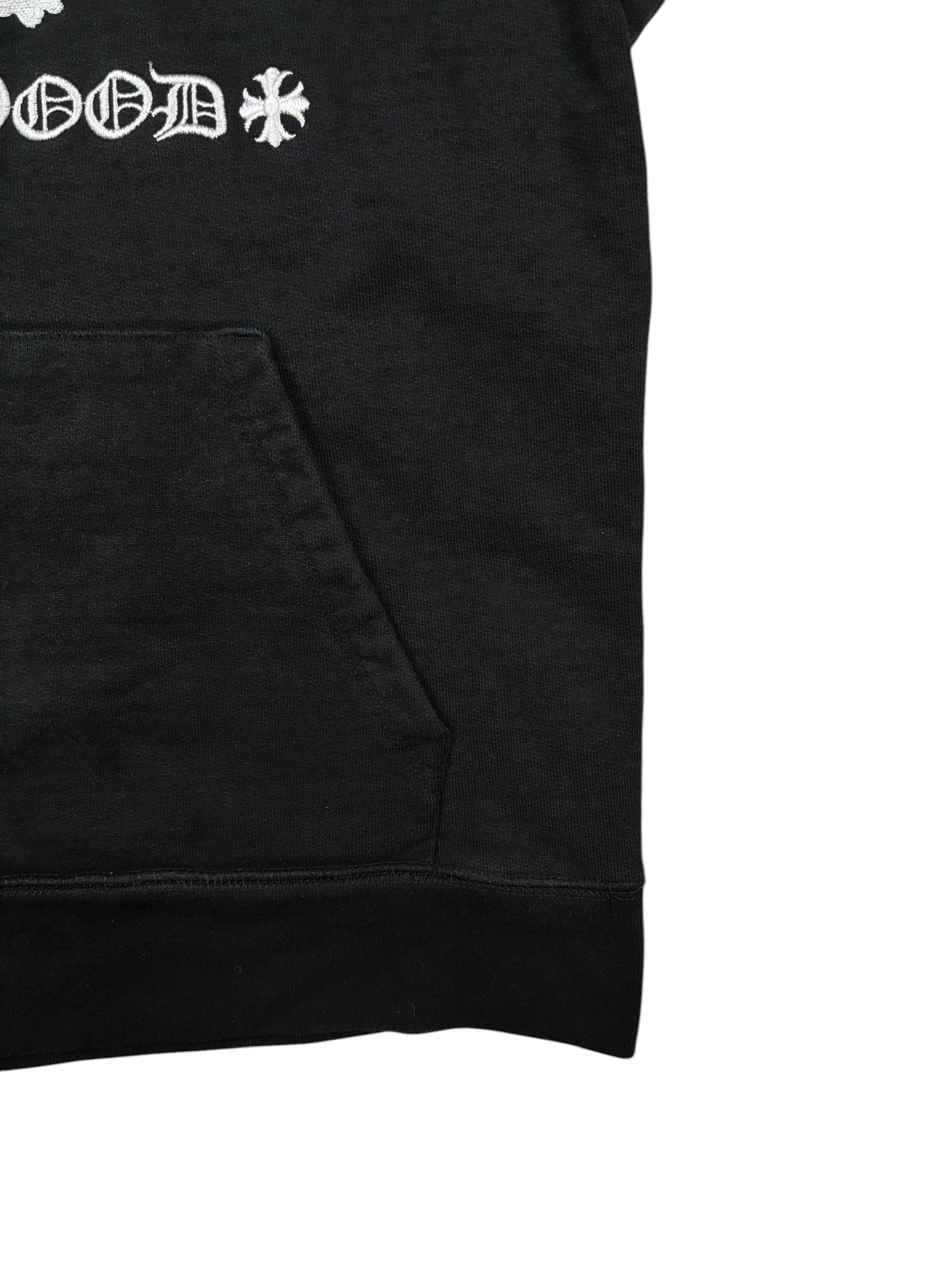 Chrome Hearts King Taco Triple Cross Embroidered Pullover Hoodie Black