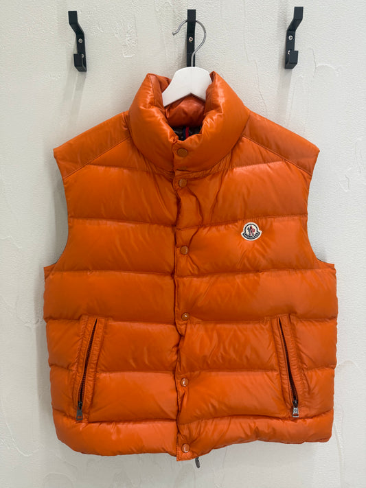 Moncler Tibb Down Vest Orange