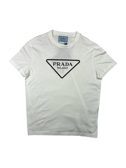 Prada Triangle Logo T-Shirt