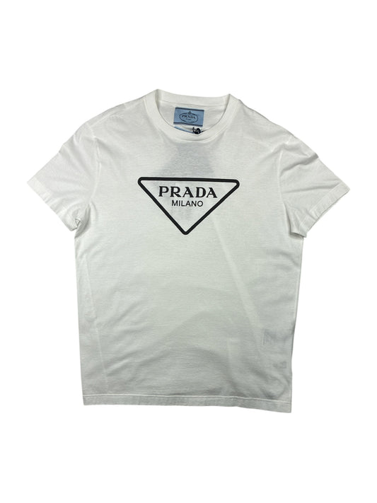 Prada Triangle Logo T-Shirt