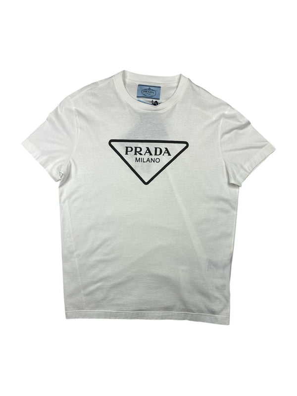 Prada Triangle Logo T-Shirt