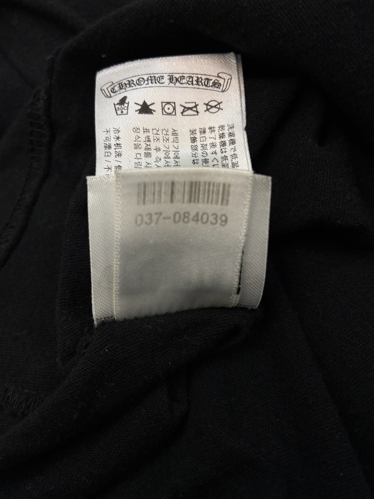 Chrome Hearts Scroll Logo Pocket T-shirt