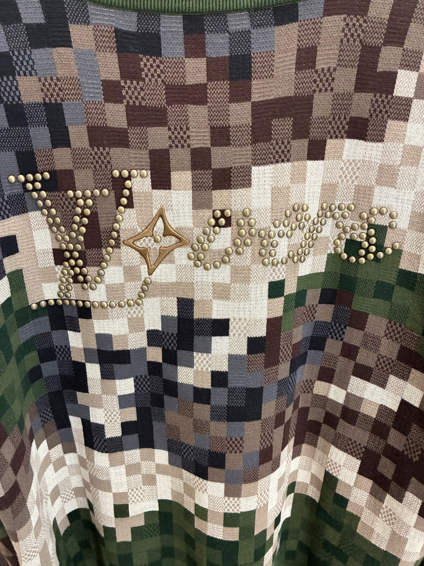 Louis Vuitton Pixelated Sweater By Pharell