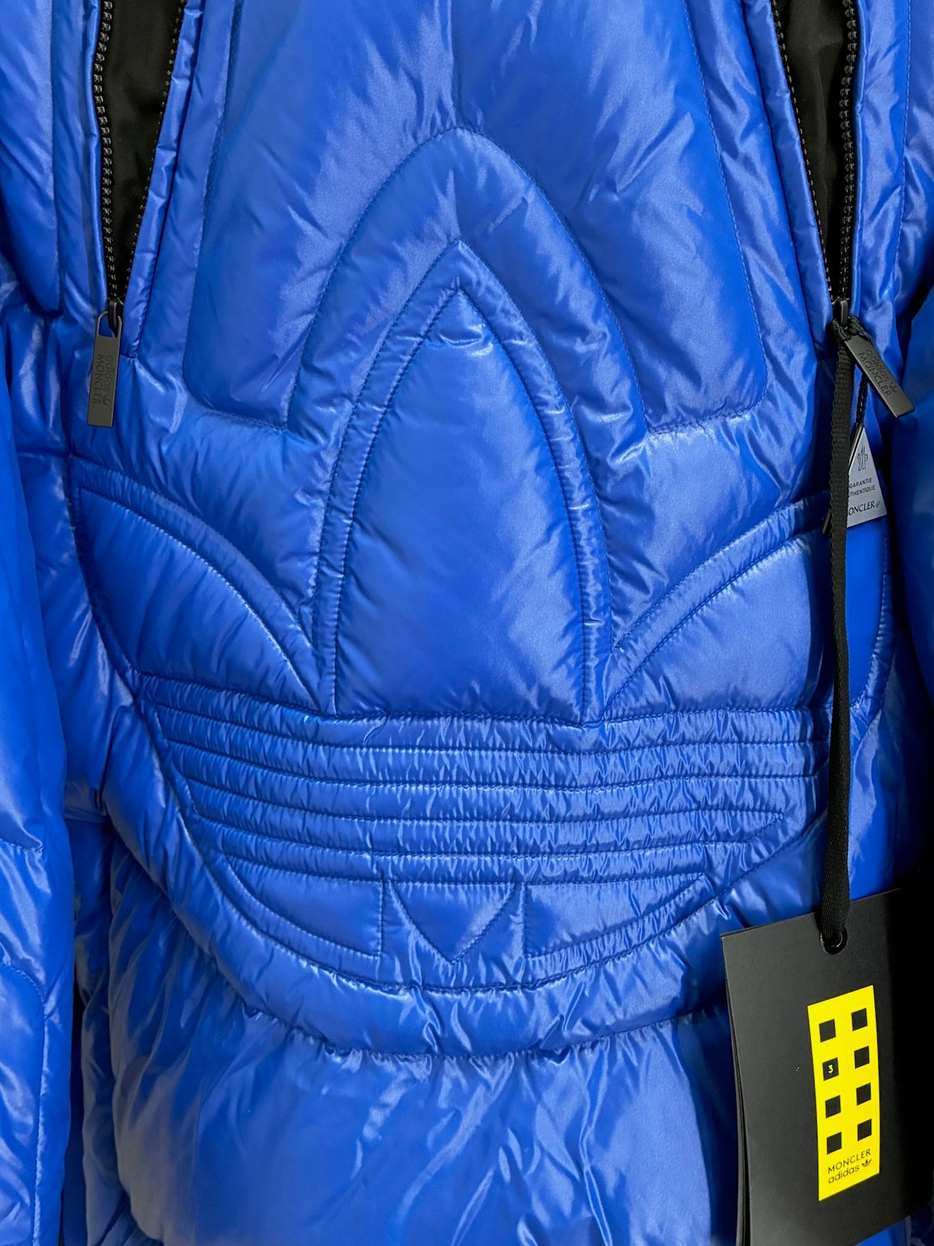 Moncler Genius x Addidas Chambery Hooded Down Jacket 'Blue'