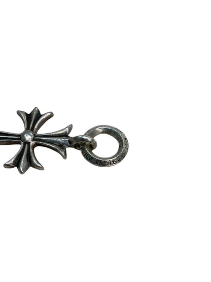 Chrome Hearts Sterling Silver Tiny CH Cross Charm