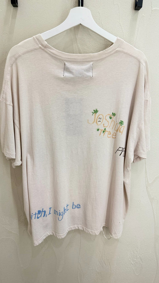 Paly Hollywood Find Your Friends Cream T-Shirt