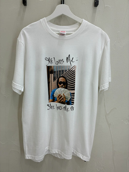 Supreme She Loves Me T-shirt White