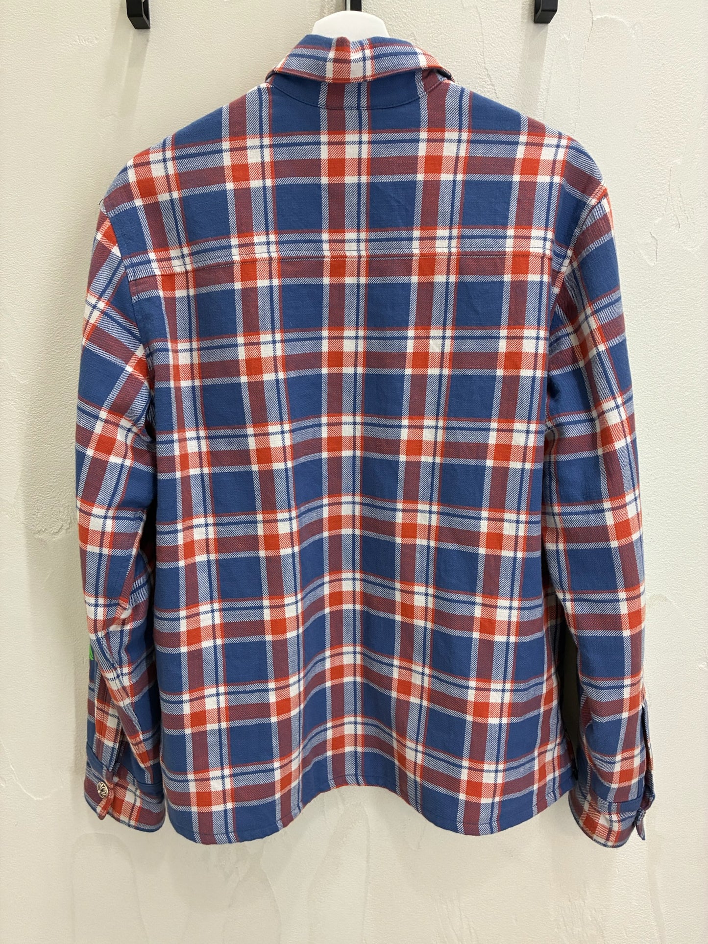 Chrome Hearts Red/Blue Plaided Flannel