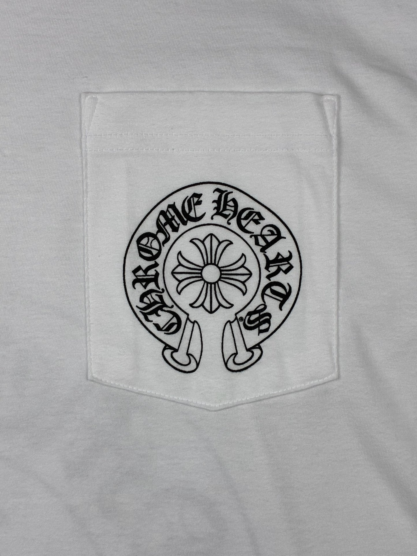 Chrome Hearts Miami Exclusive Pocket T-Shirt White