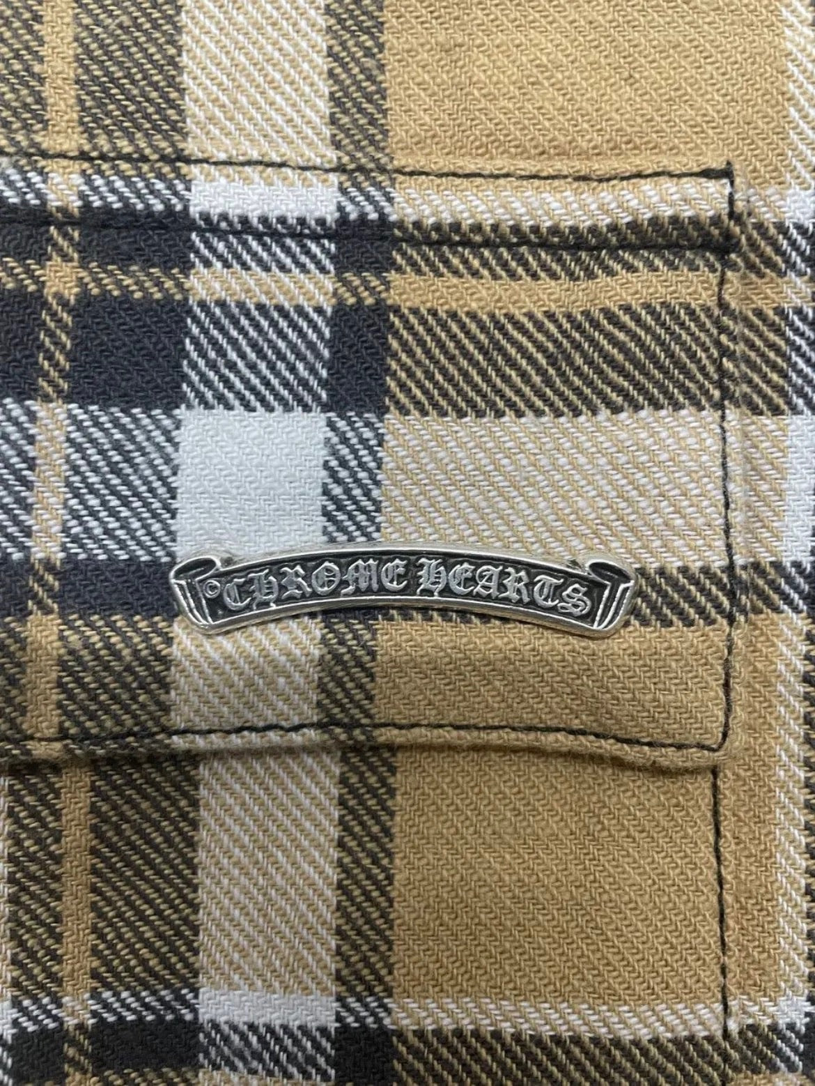 Chrome Heart Padded Flannel