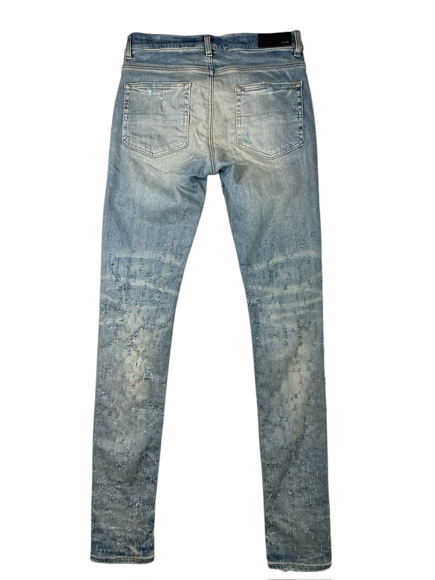 Amiri Shotgun Ripped Skinny Jeans