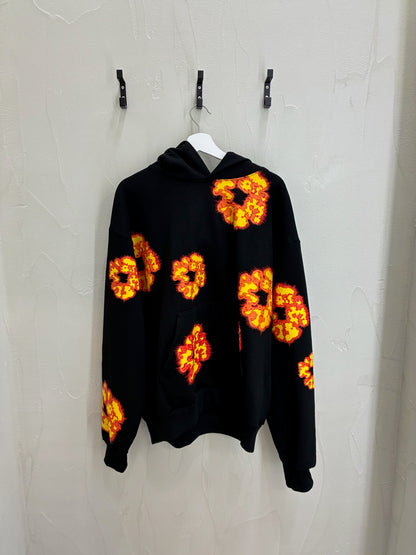 Denim Tears x Offset Wreath Hoodie Black
