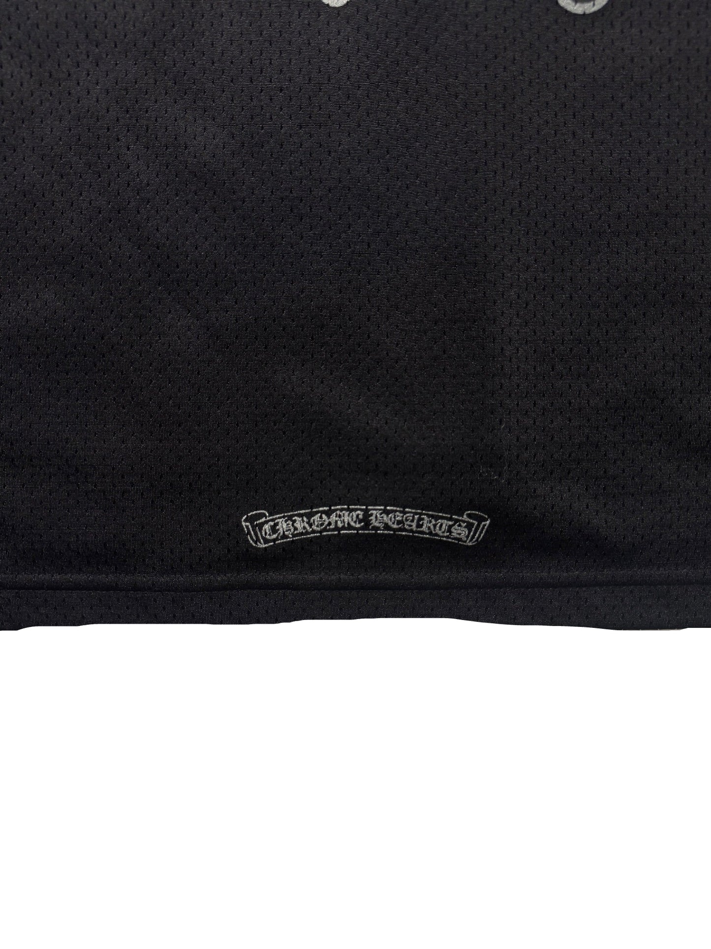 Chrome Hearts Black Mesh Stadium Football Jersey