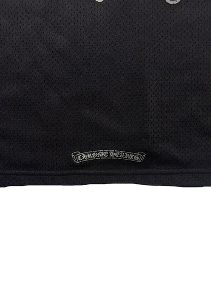Chrome Hearts Black Mesh Stadium Football Jersey