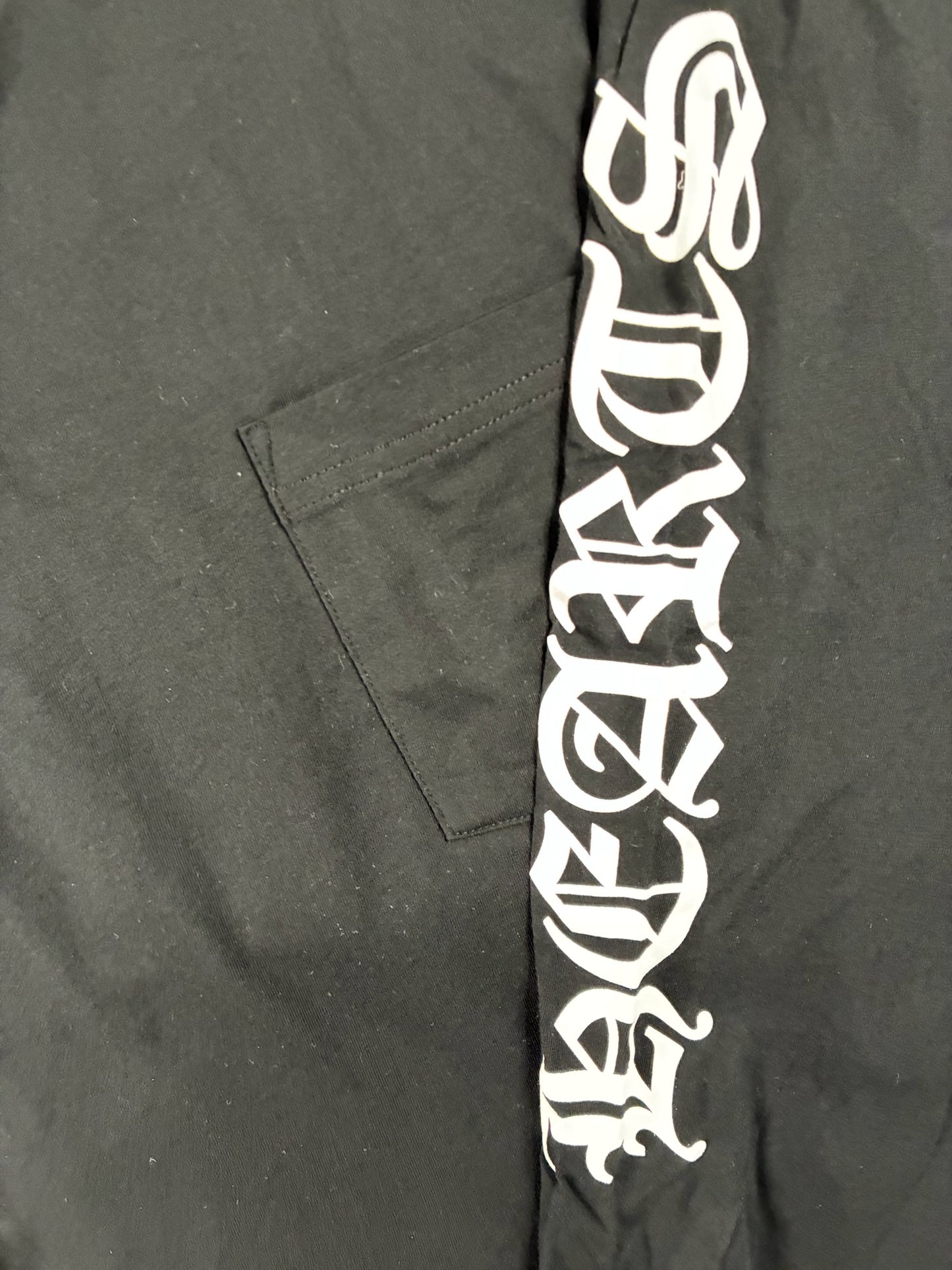 Chrome Hearts Neck Logo Long Sleeve 'Black'