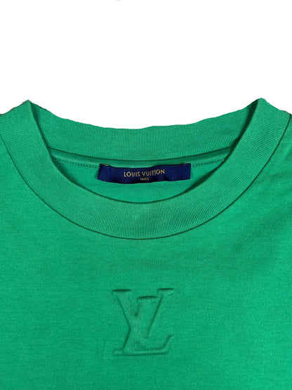 Louis Vuitton Green LV Debossed Tee