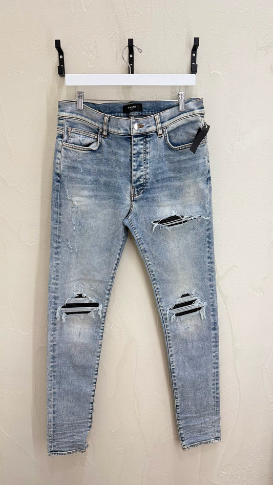Amiri MX1 Leather Jeans