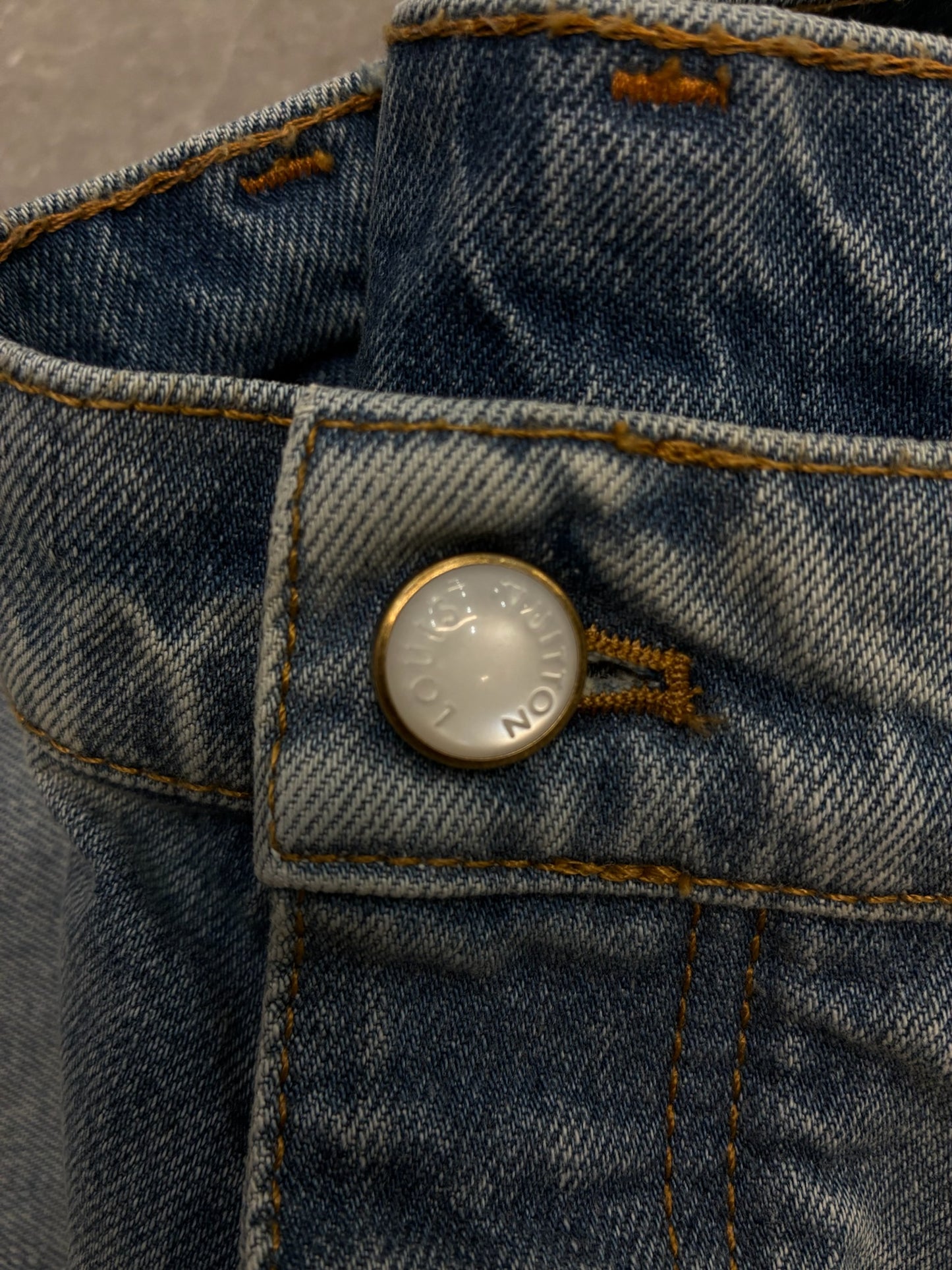 Louis Vuitton Skate Fit Denim Pants