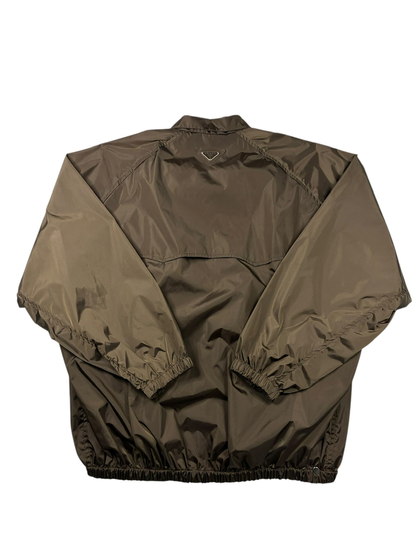 Prada Brown Nylon Windbreaker