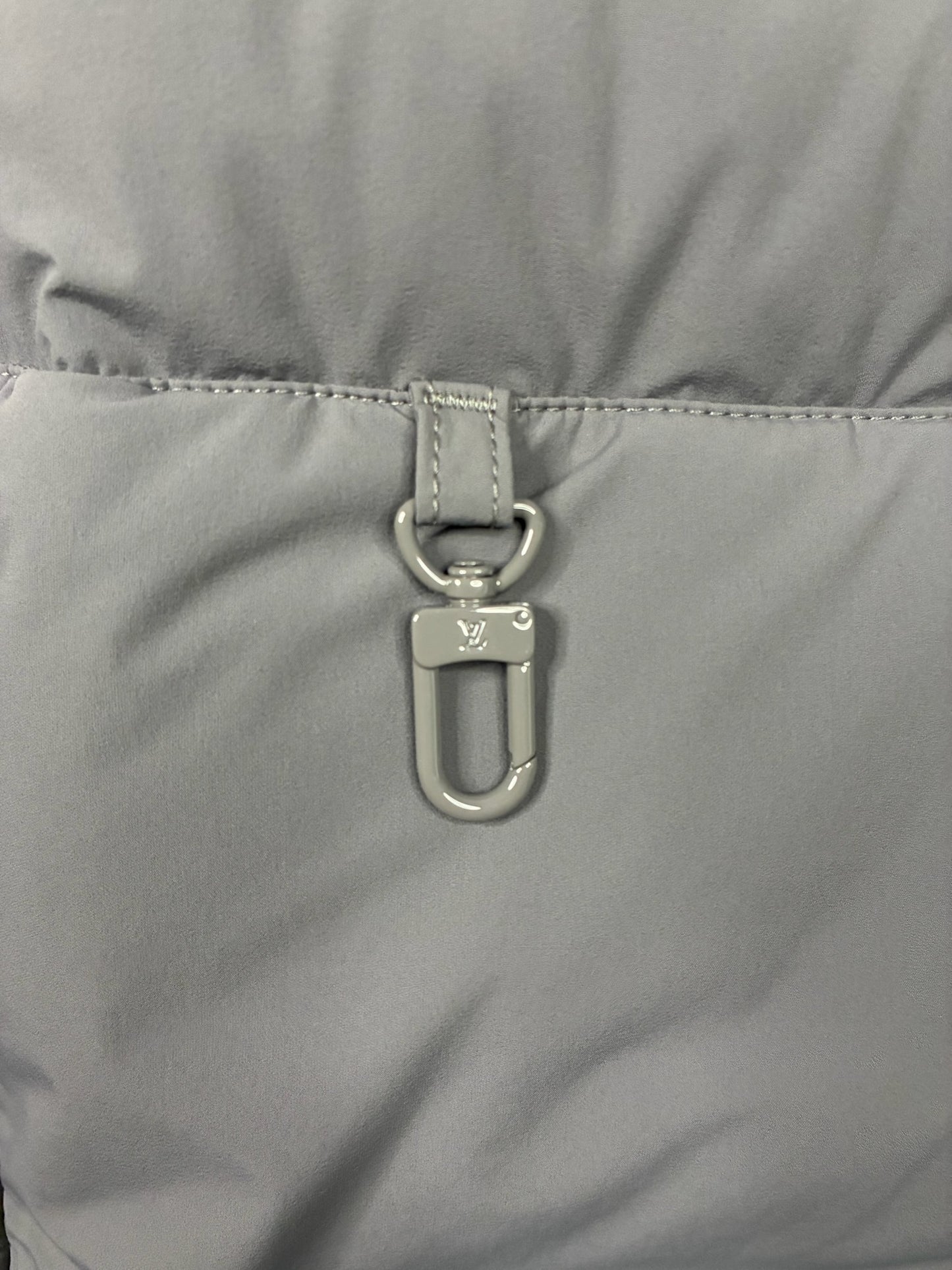 Louis Vuitton Reversible Monogram Down Blouson Jacket Gray