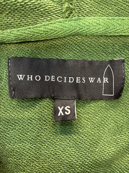 Who Decides War Politics As Usual Hoodie 'Green'