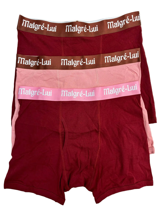 Malgré-Lui Three-pack cotton boxer briefs