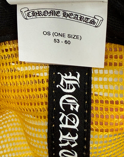 Chrome Hearts Multicolor Cross Trucker Hat Yellow