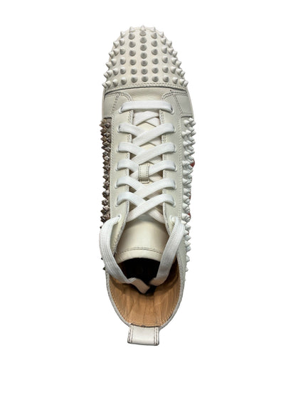 Christian Louboutin Louis High-Top Sneaker White