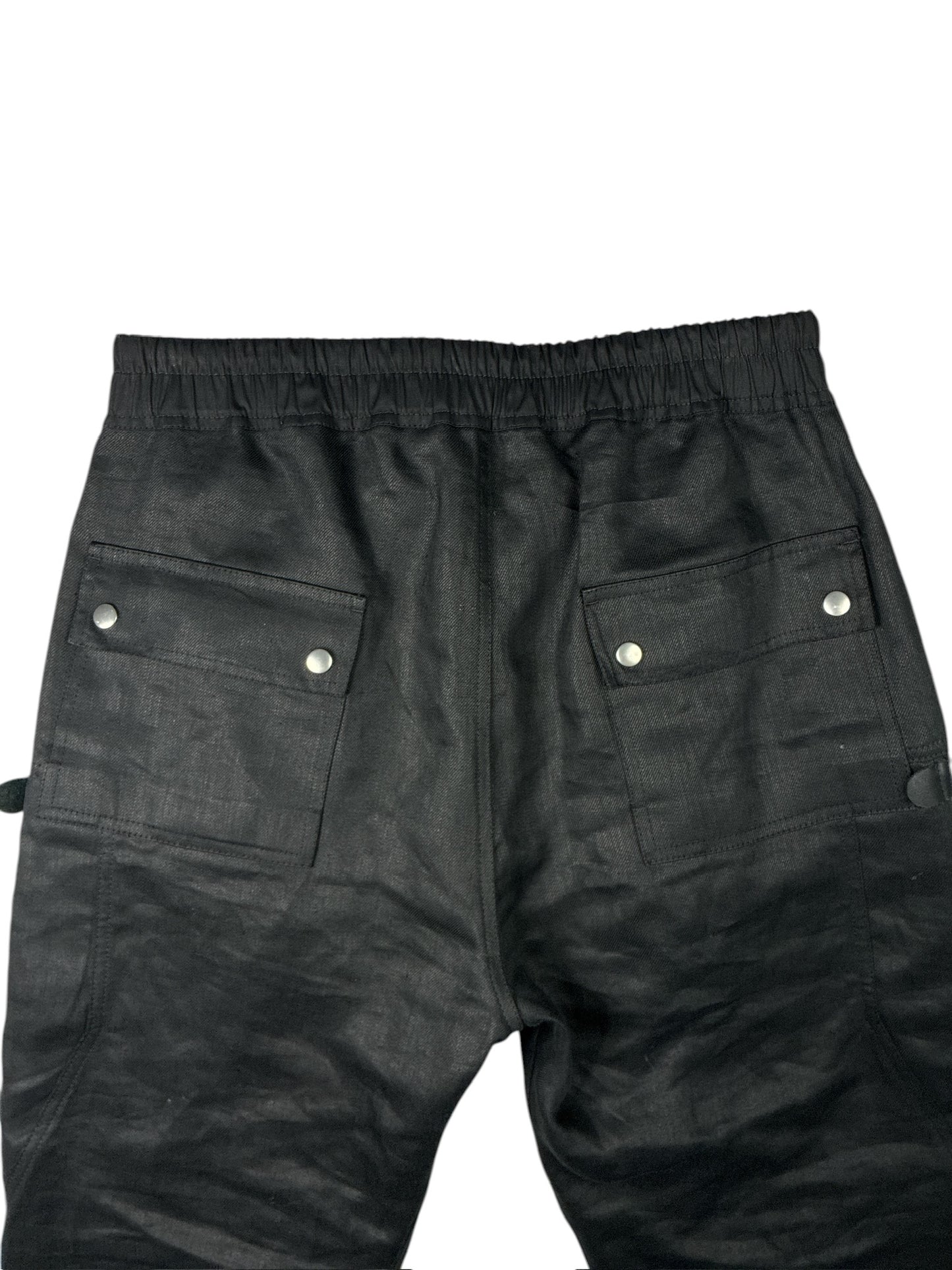 Rick Owens Bauhaus Black Cargo Pants