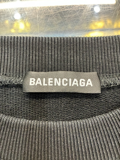 Balenciaga Black Logo Sweatshirt