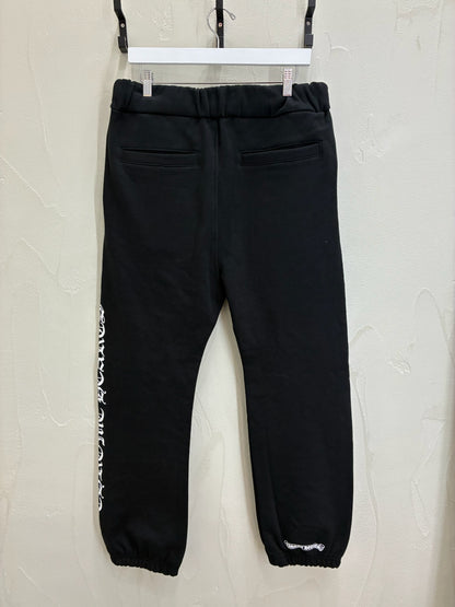 Chrome Hearts Scroll Logo Spellout Sweatpants