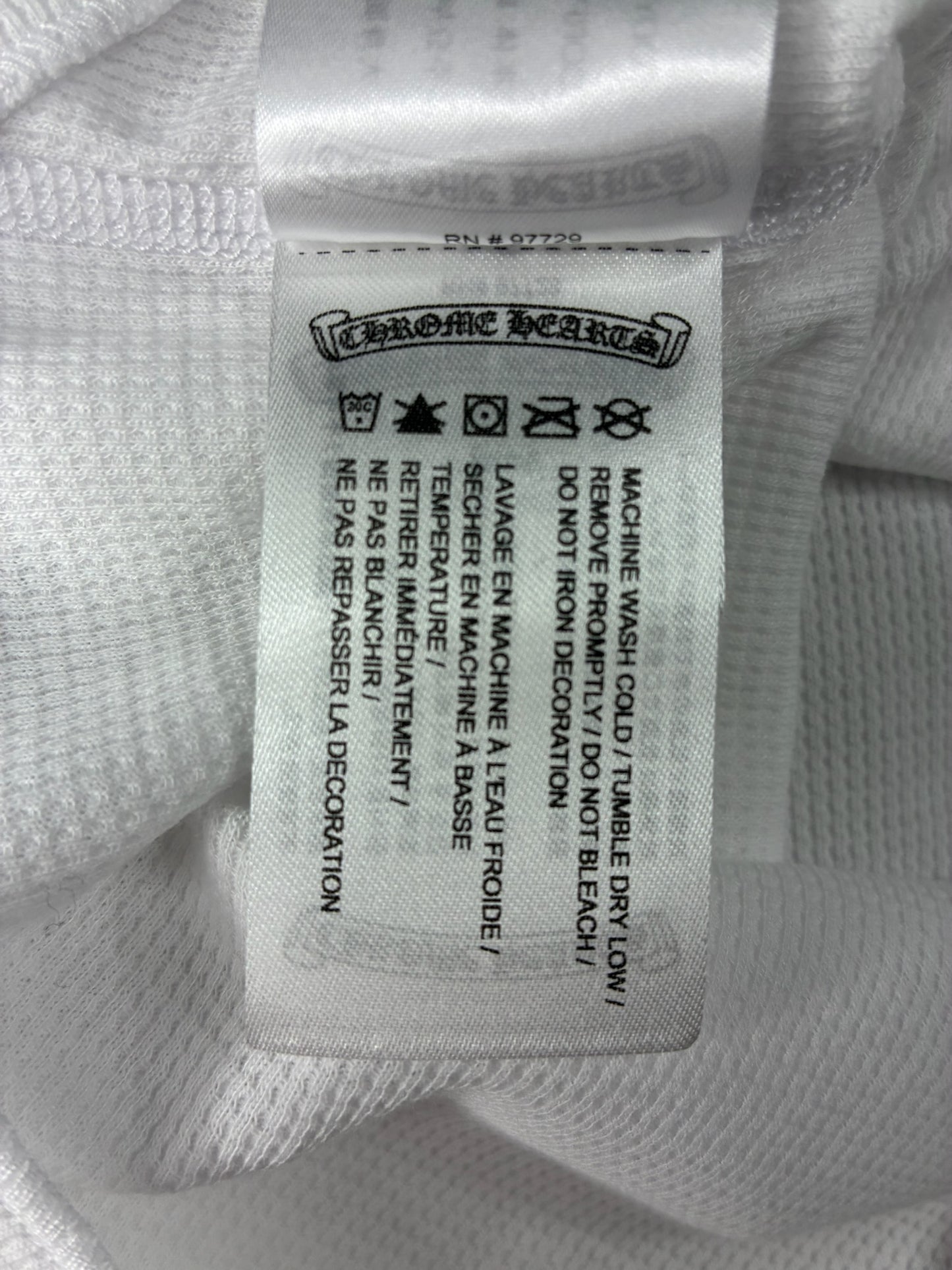 Chrome Hearts Vine Dagger L/S Thermal Long Sleeve