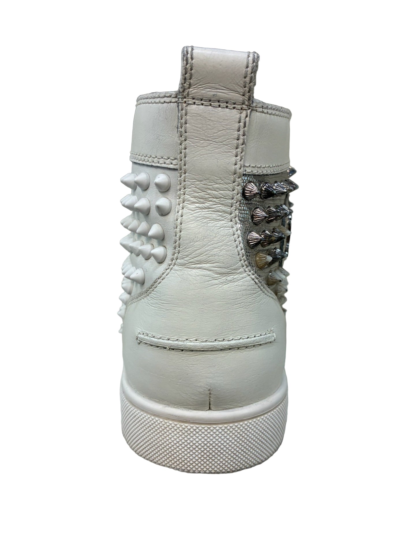 Christian Louboutin Louis High-Top Sneaker White