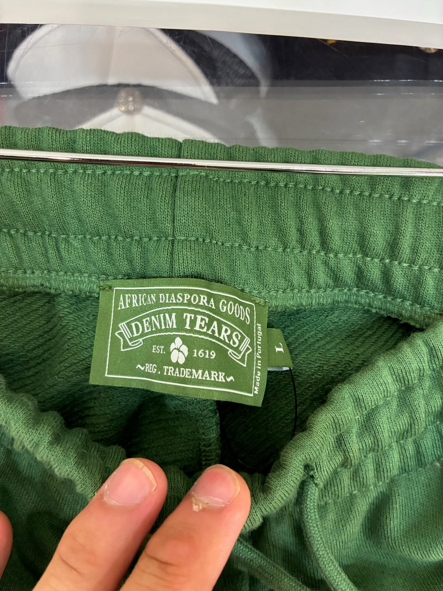 Denim Tears The Cotton Wreath Sweatpants Green