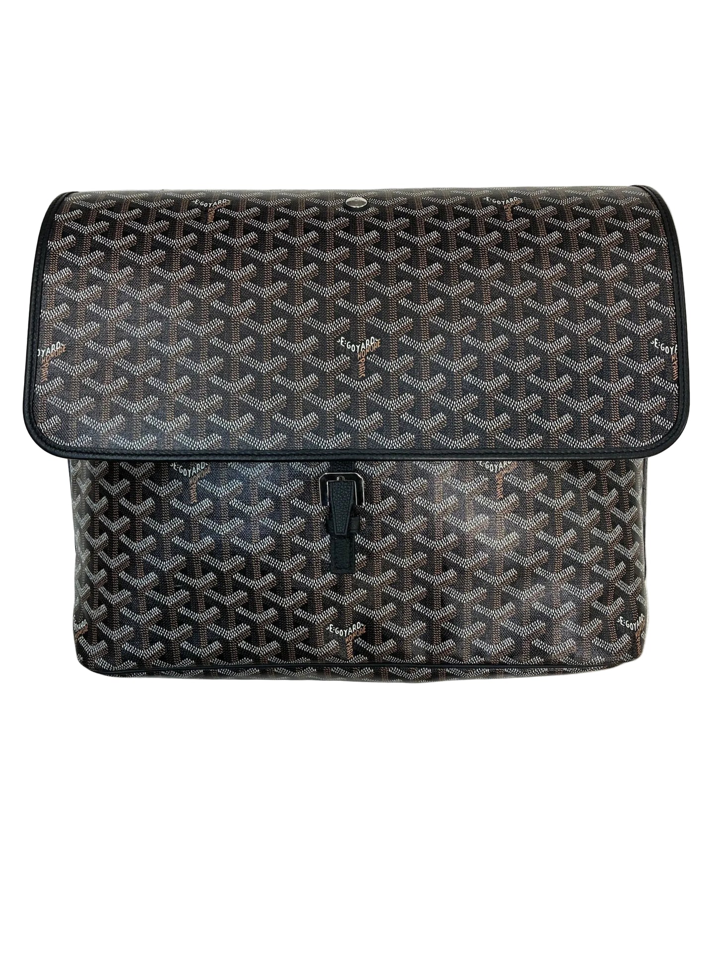 Goyard Black Capetien MM Messenger Bag