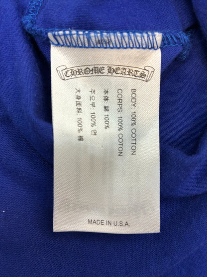 Chrome Hearts CH Indigo Blue Stars Long Sleeve T-Shirt