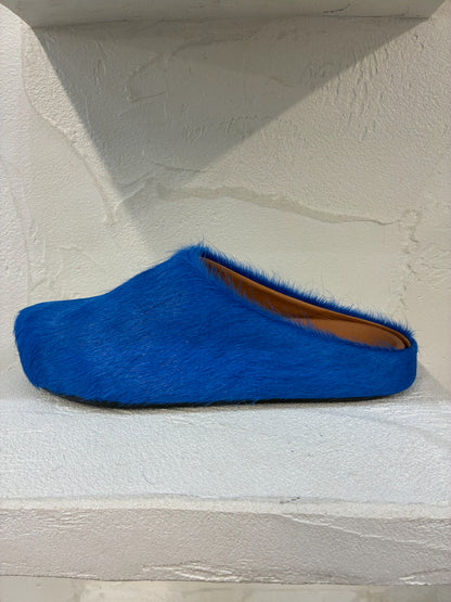 Marni Blue Fussbet Sabot