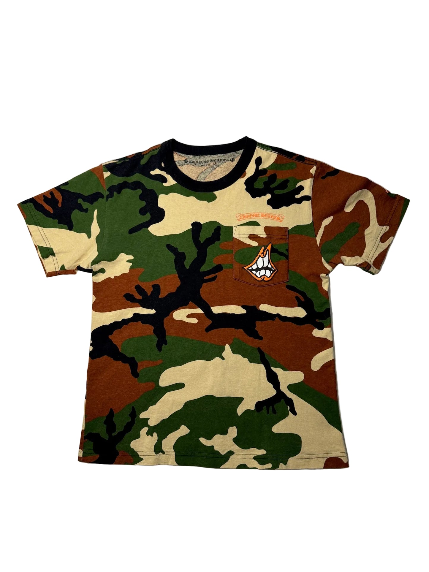 Chrome Hearts x Matty Boy Caution Camo T-shirt
