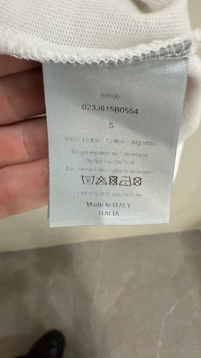 DIOR X Daniel Arsham Graphic Print Short Sleeve Shirt