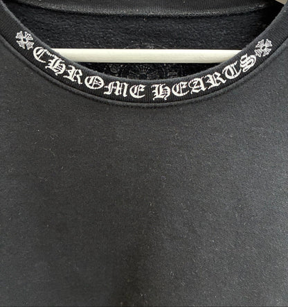 Chrome Hearts Neck Logo Crewneck