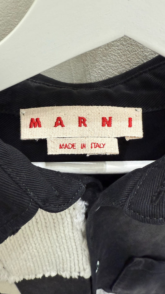 Marni Patchwork Denim Jacket