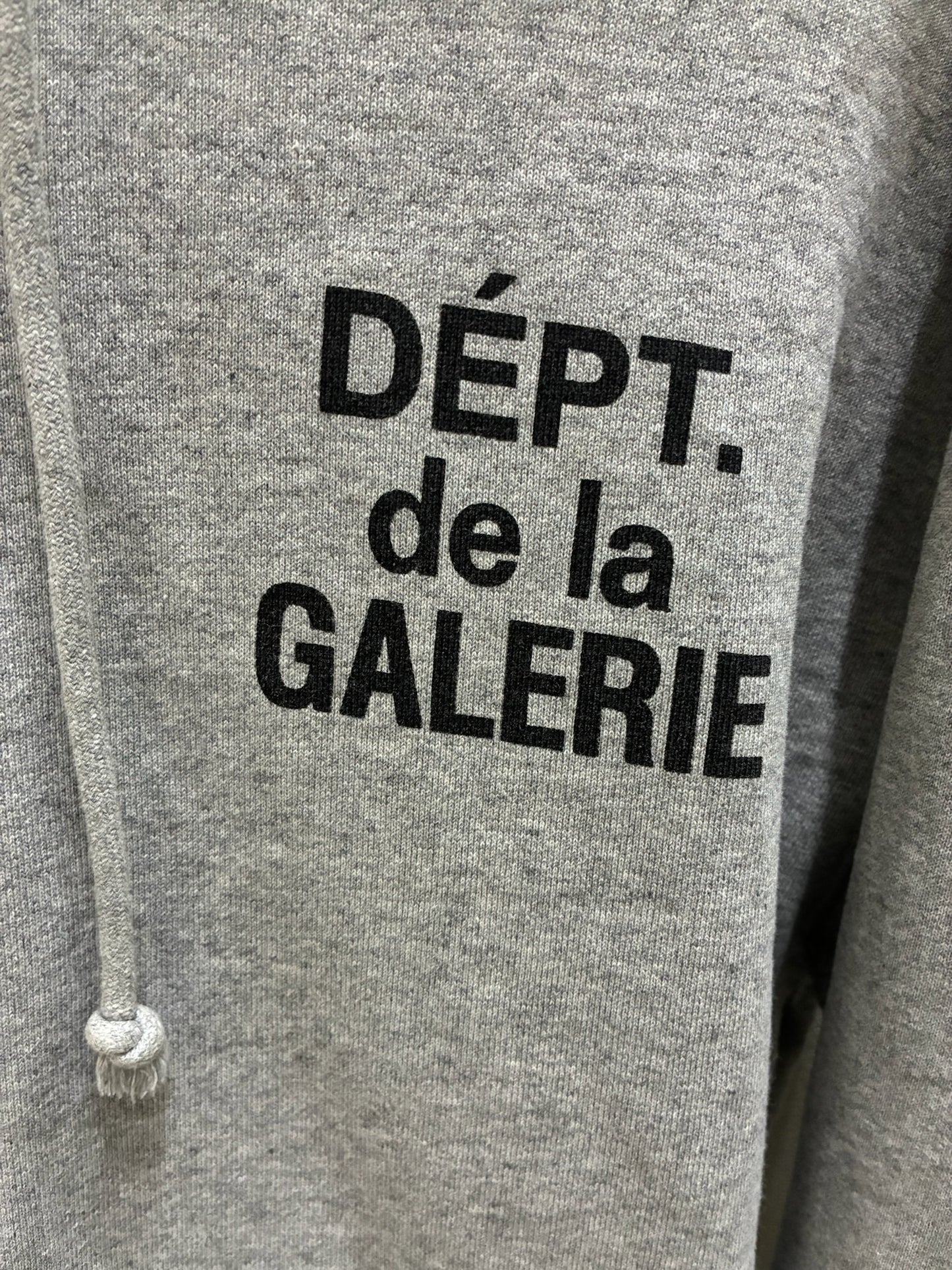 Gallery Dept. Grey French Zip Hoodie