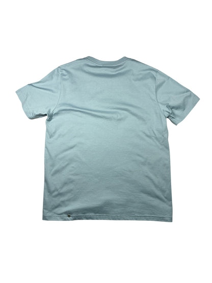 Marni Lettering-Detailing T-Shirt Light Blue