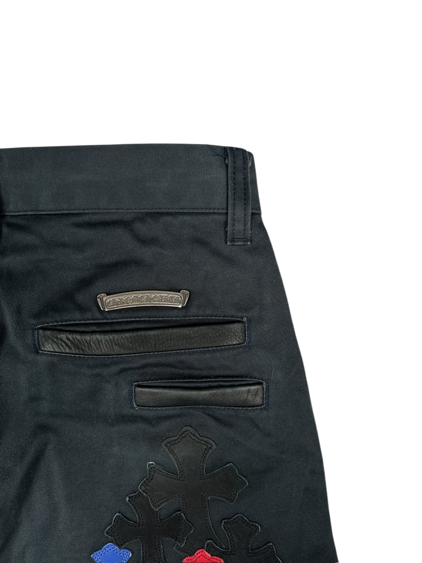 Chrome Hearts Chino Red & Blue Cross Patch
