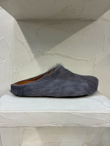 Marni Grey Fussbett Sabot