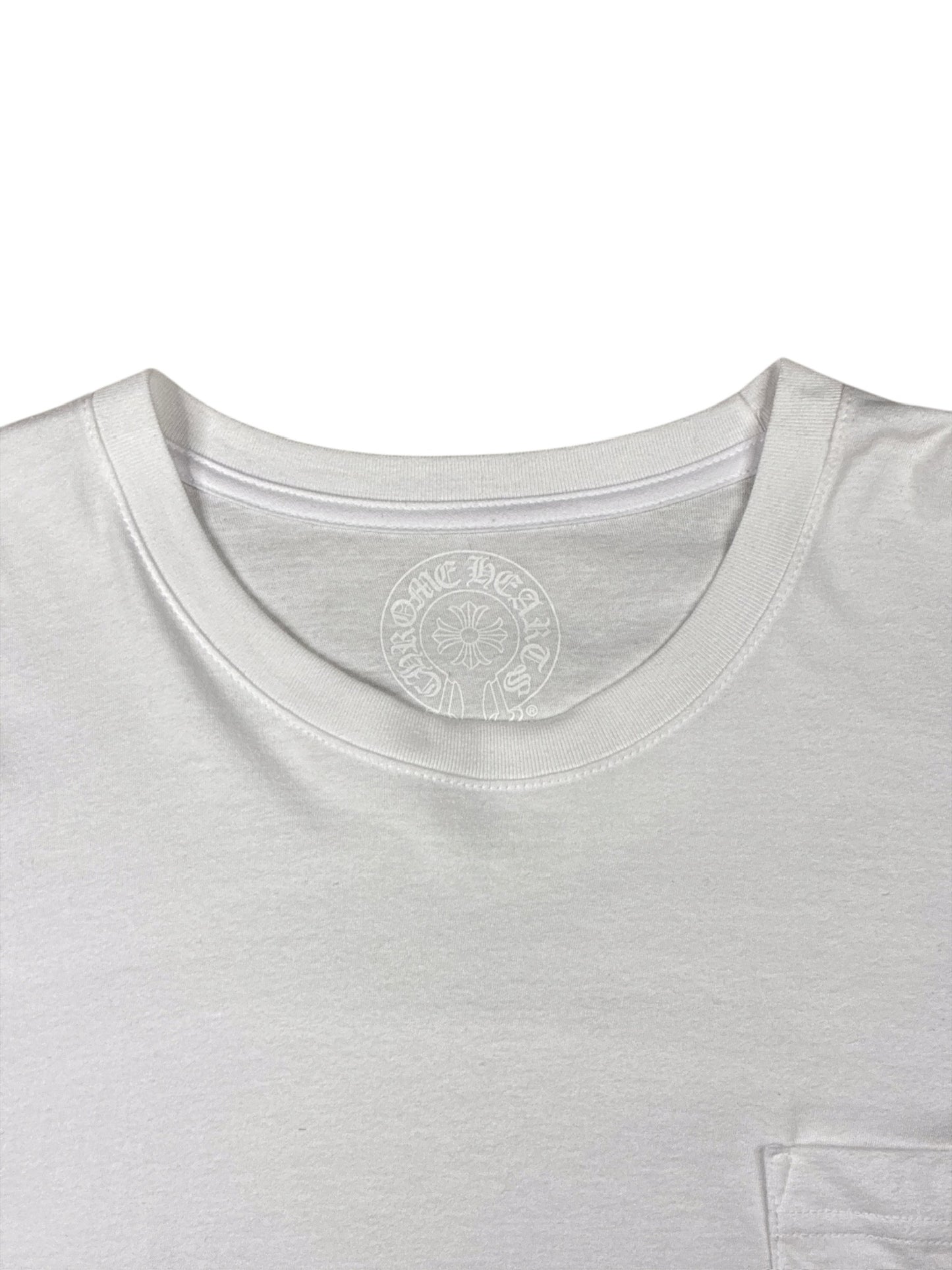 Chrome Hearts Las Vegas Horseshoe White T-Shirt